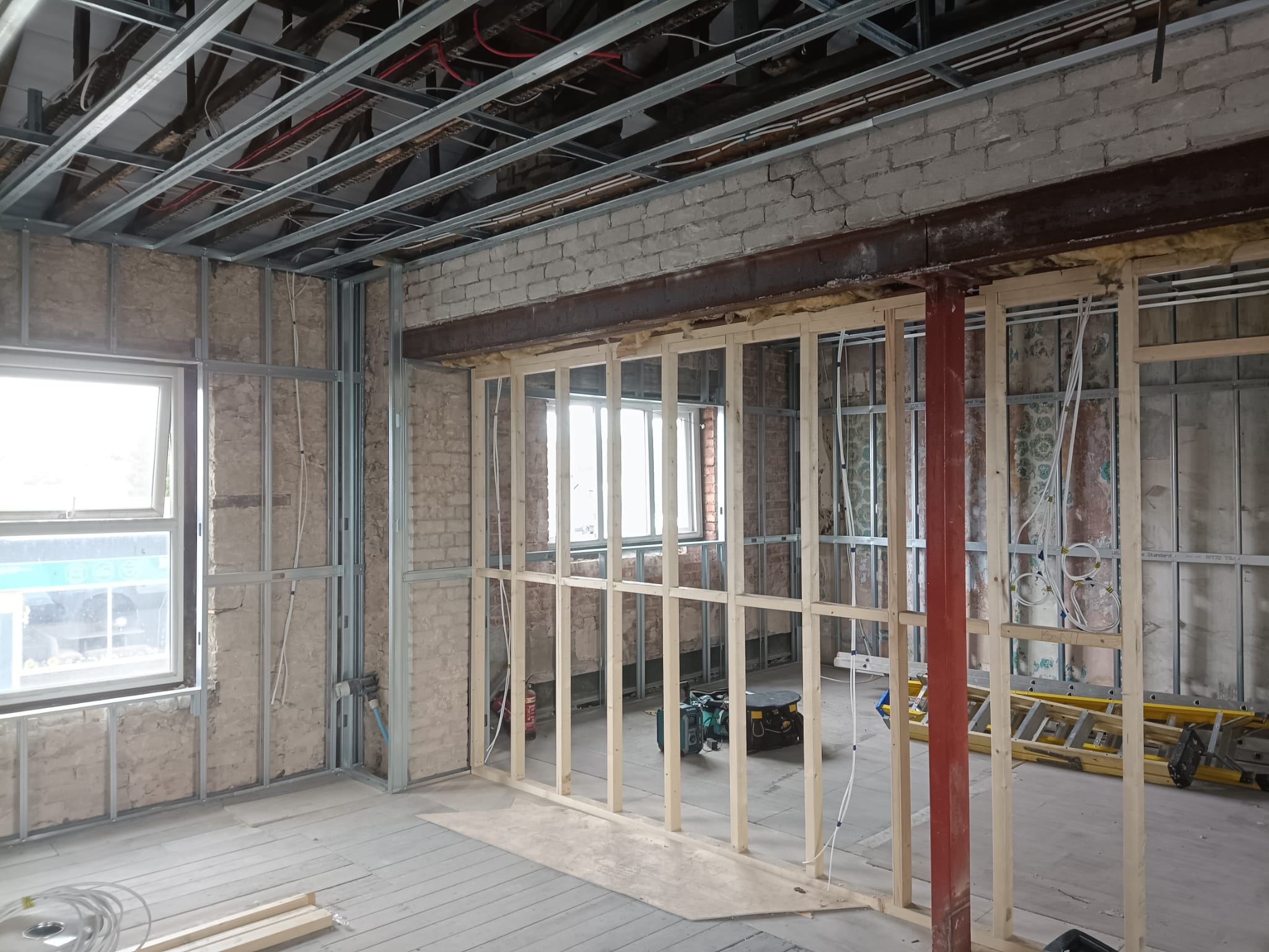 Full commercial rewiring project